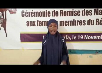 Remerciement de représentant du réseau Martaba de Gabi