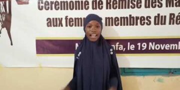 Remerciement de représentant du réseau Martaba de Gabi