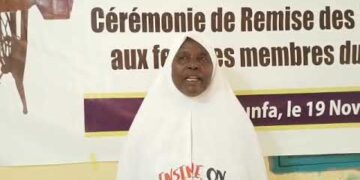 Remerciement du Membre du réseau Martaba et femme du groupement Morihan