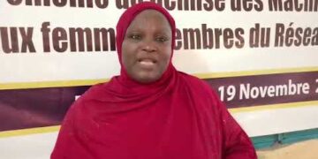 Remerciement du présidante du réseau Martaba de Madarounfa et konni