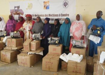 Remise de machines à coudres aux femmes du réseau Martaba de Madarounfa